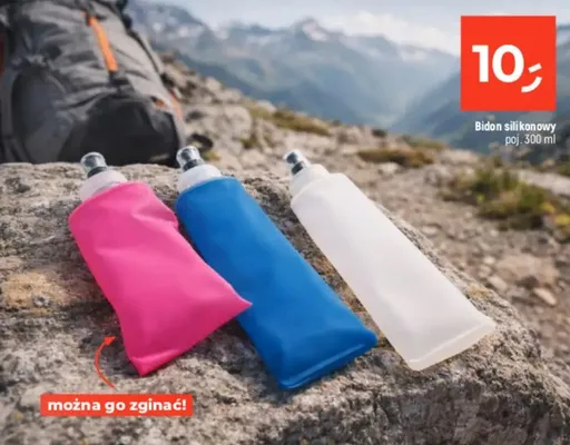 Bidon silikonowy promocja w Dealz