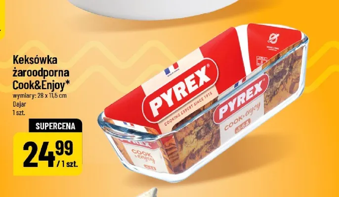 Keksówka żaroodporna Cook&Enjoy promocja w POLOmarket