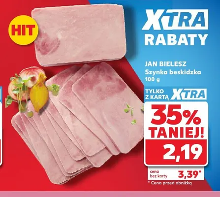 Szynka beskidzka Jan Bielesz promocja w Kaufland