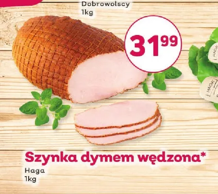 Szynka dymem wędzona Haga promocja w Bliski