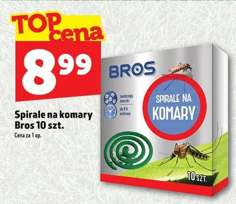 Spirale na komary Bros promocja w TOPAZ