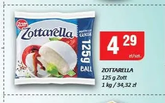 Ser Zottarella Zott promocja w Chorten
