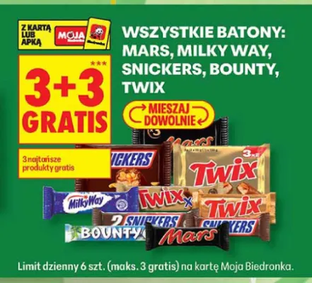 Baton Mars promocja w Biedronka