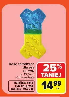 Kość chłodząca dla psa Hilton promocja w Carrefour
