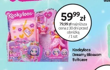 Zabawka Kookyloos Dreamy Blossom Suitcase promocja w Empik