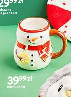 Kubek bałwanek Santa's Factory promocja w Empik