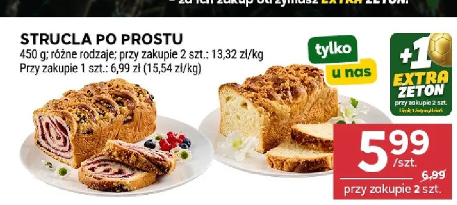 Strucla Po Prostu promocja w Stokrotka