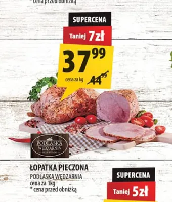 Łopatka pieczona Podlaska Wędzarnia promocja w Arhelan