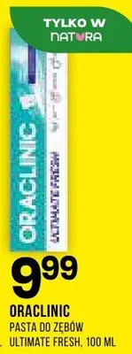 Pasta do zębów Ultimate Fresh promocja w Drogerie Natura