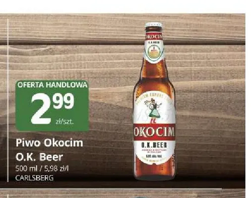 Piwo Okocim O.K. Beer promocja w Marketvita