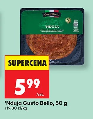 'Nduja Gusto Bello promocja w Biedronka
