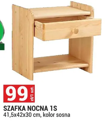 Szafka nocna 1S promocja w Merkury Market