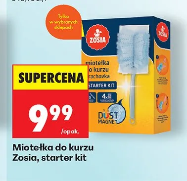 Miotełka do kurzu Zosia starter kit promocja w Biedronka