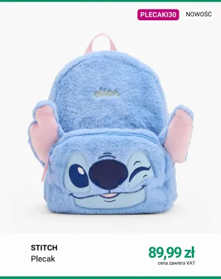 Plecak Stitch promocja w Deichmann