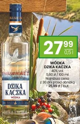 Wódka Dzika Kaczka promocja w Twój Market