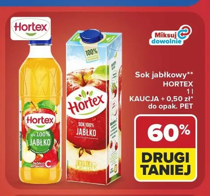 Sok jabłkowy Simpl promocja w Carrefour Market