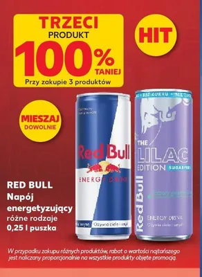 Napój energetyzujący Red Bull promocja w Kaufland