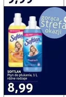 Płyn do płukania Softlan promocja w Blue Stop