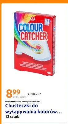 Chusteczki do wyłapywania kolorów K2r Colour Catcher promocja w Action