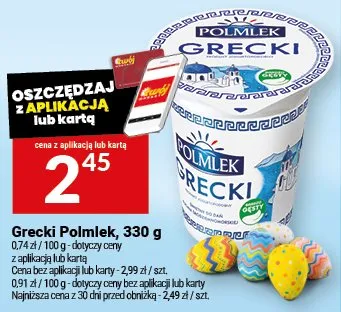 Grecki Polmlek promocja w Twój Market