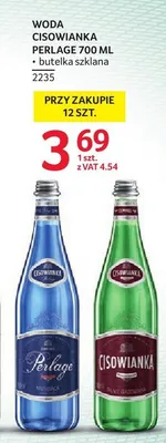 Woda mineralna Cisowianka Perlage promocja w Selgros