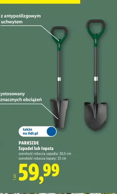 Szpadel Parkside promocja w Lidl