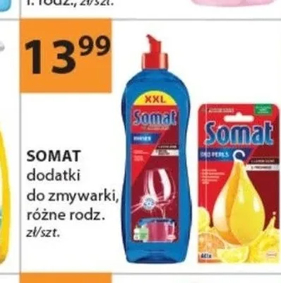 Dodatki do zmywarki Somat promocja w Drogerie Laboo