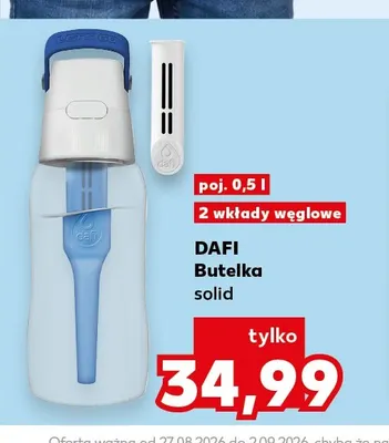 Butelka Dafi Solid 0,5 l z 2 wkładami węglowymi promocja w Kaufland