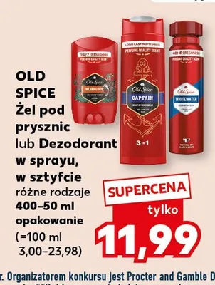 Dezodorant w sztyfcie Old Spice promocja w Kaufland