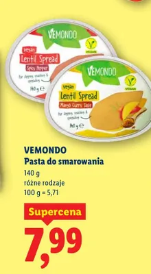Pasta do smarowania promocja w Lidl