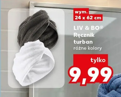 Ręcznik turban promocja w Kaufland