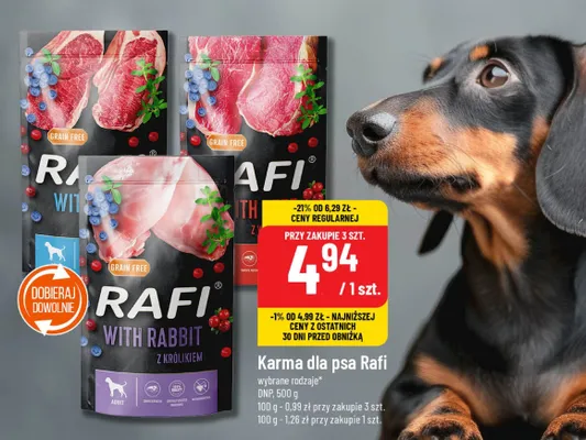 Karma dla psa  promocja w POLOmarket