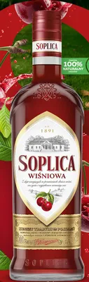 Likier Soplica Wiśniowa 26% promocja w Makro