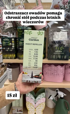 Odstraszacz owadów Pepco Garden promocja w Pepco