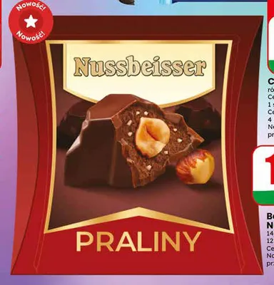 Bombonierka praliny Nussbeisser promocja w Dino