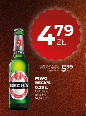Piwo Beck's promocja w Duży Ben