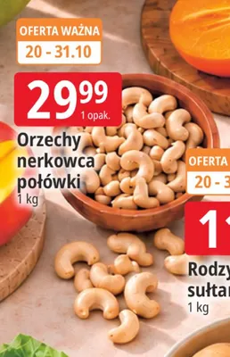 Orzechy nerkowca połówki promocja w Leclerc