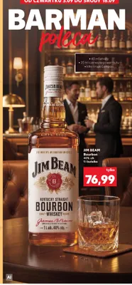Bourbon Jim Beam 40% promocja w Kaufland