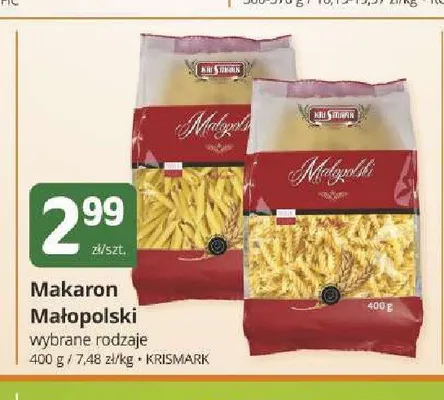 Makaron Małopolski świderki promocja w Marketvita