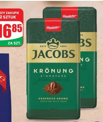Kawa mielona Jacobs Krönung promocja w Dino