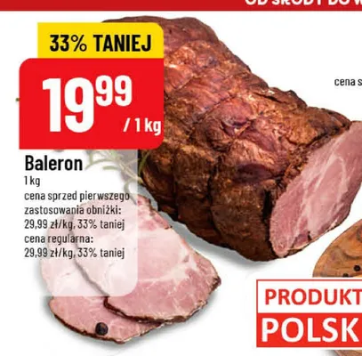 Baleron promocja w POLOmarket