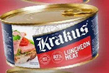 Konserwa mięsna Krakus Luncheon Meat promocja w Aldi