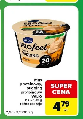 Mus proteinowy Valio Profeel promocja w Carrefour Express