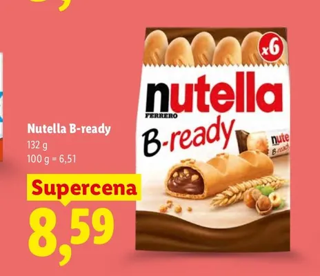 Nutella B-ready promocja w Lidl