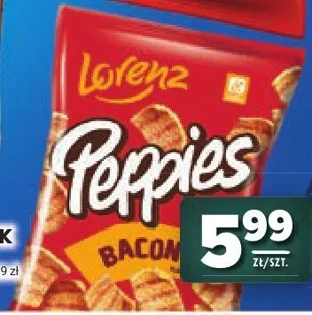 Chrupki Peppies Lorenz promocja w Stokrotka