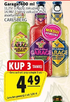 Napój gazowany Garaże promocja w Prim Market