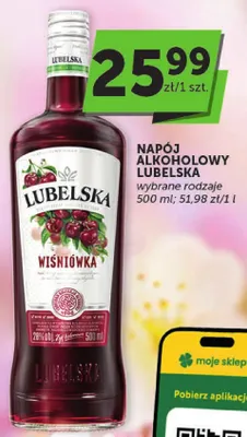 Napój alkoholowy wybrane rodzaje promocja w Groszek