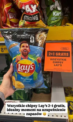 Chipsy Lay's Fromage promocja w Biedronka