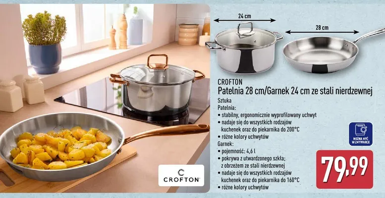 Patelnia promocja w Aldi