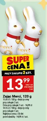 Zając Merci promocja w Twój Market